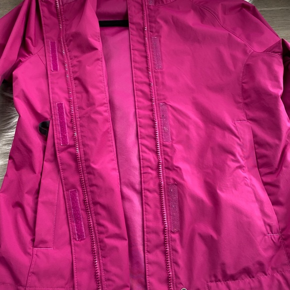 Champion Women's Fuchsia Rain Jacket Size Small - Picture 10 of 15
